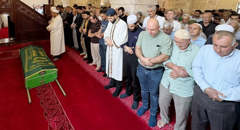 Mardin’de İtfaiye Erine Acı Veda